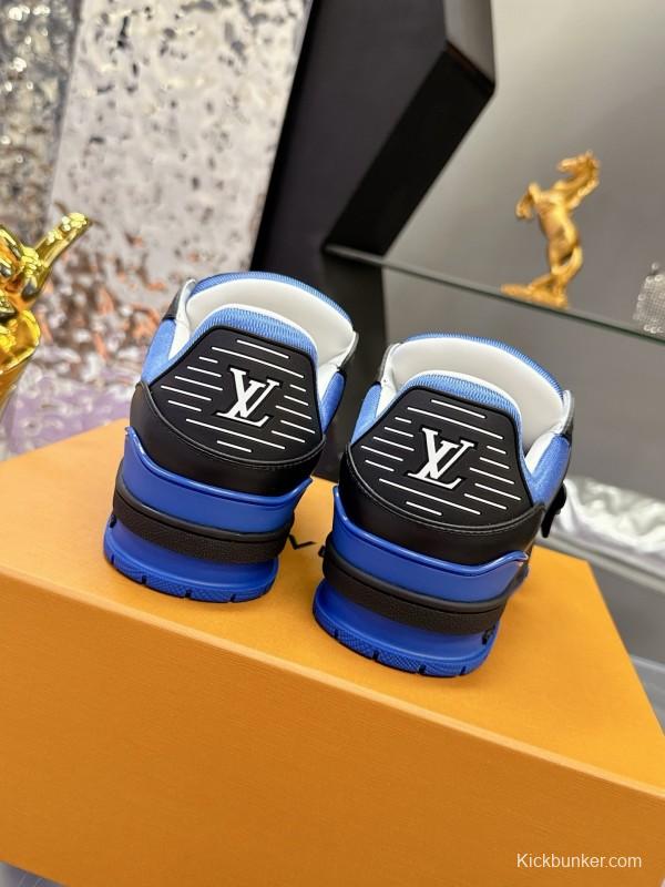 Louis Vuitton Trainer Series Couple Casual Sneakers Skate Shoes - AS00400