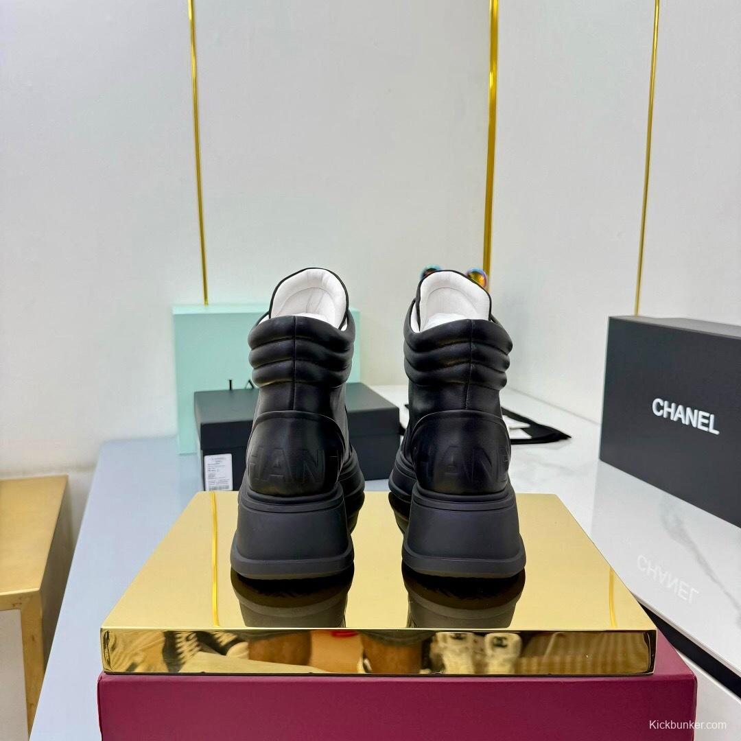 Chanel 2025 SS Short Boots Essential Fall Winter Heavy Duty Style - LY00400