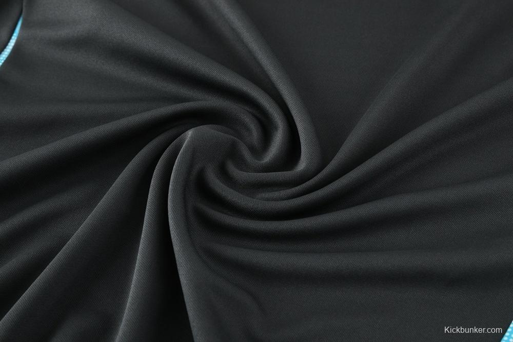 2025 Argentina Dark Gray Short Sleeve+Soccer Shorts