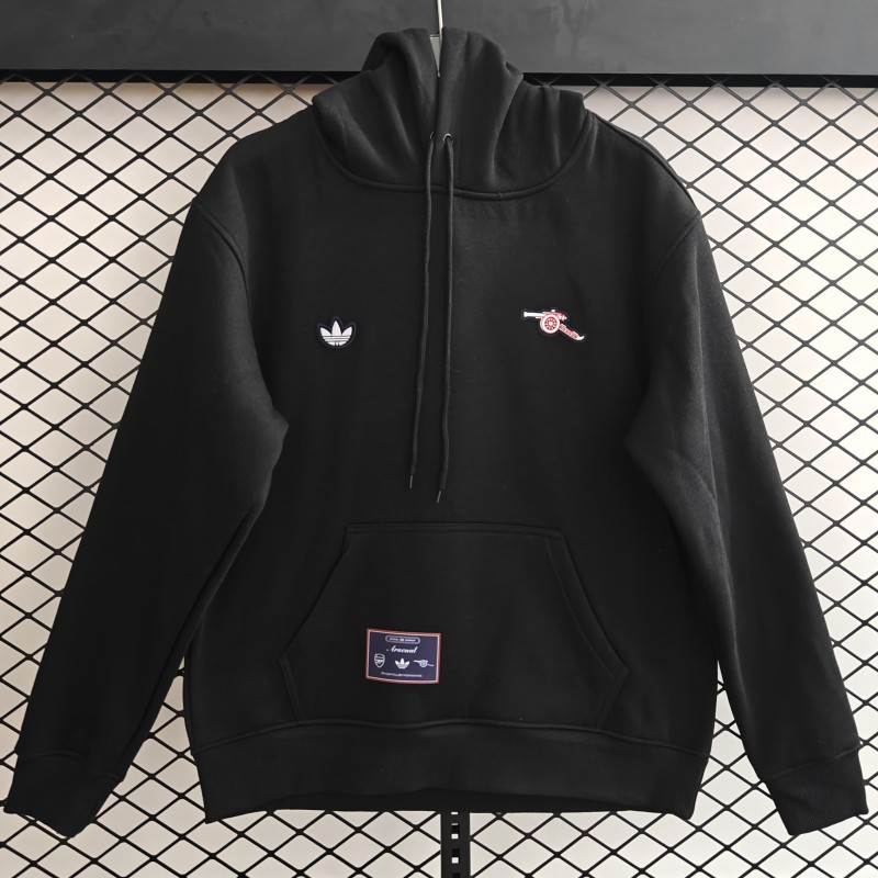25/26 Arsenal Embroidered Logo Hoodie 7 Colors