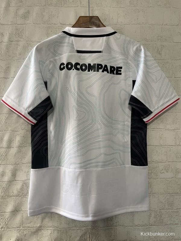 2026 Wales away White with Topographic Pattern Jersey