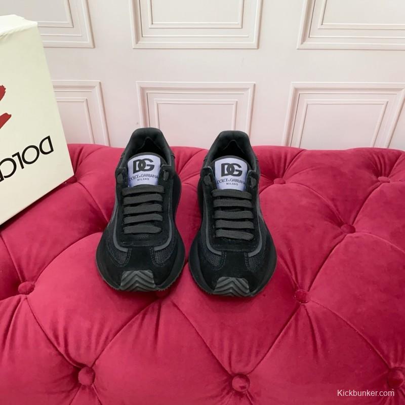 Dolce & Gabbana 2025/SS New Collection Luxury Embroidered Logo Sneakers - AS00300