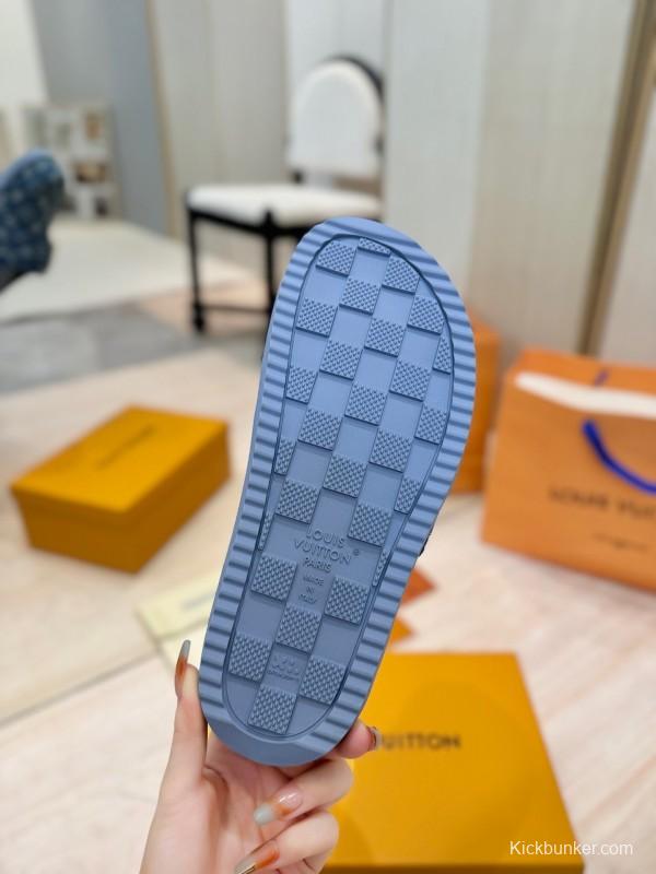 Louis Vuitton 2025 SS Monogram Sandals Couple Edition Lazy Style - KFY00291