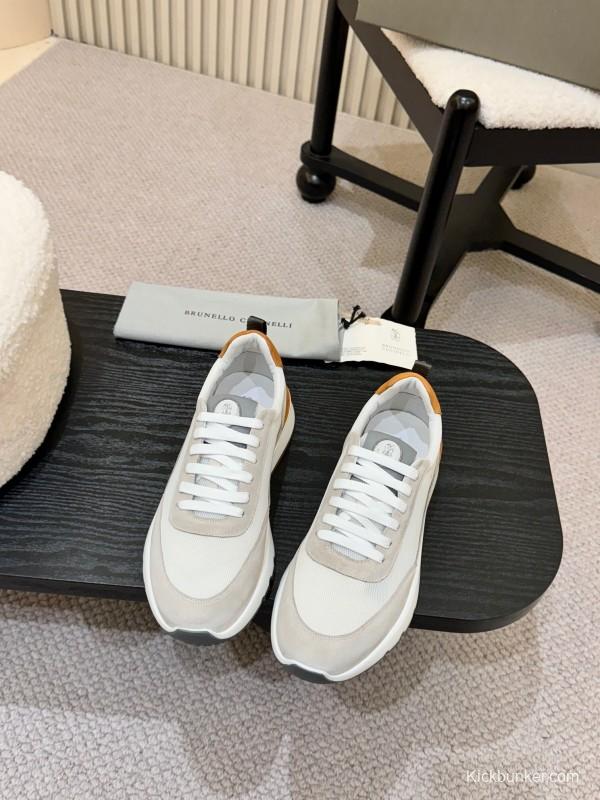 Brunello Cucinelli Casual Sneakers New Material Design - KFY00320