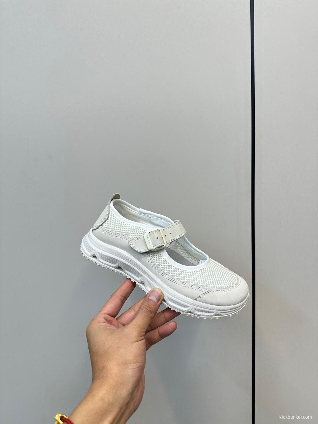 Salomon Mary Jane Platform Sneakers with Thick Sole - LY00280