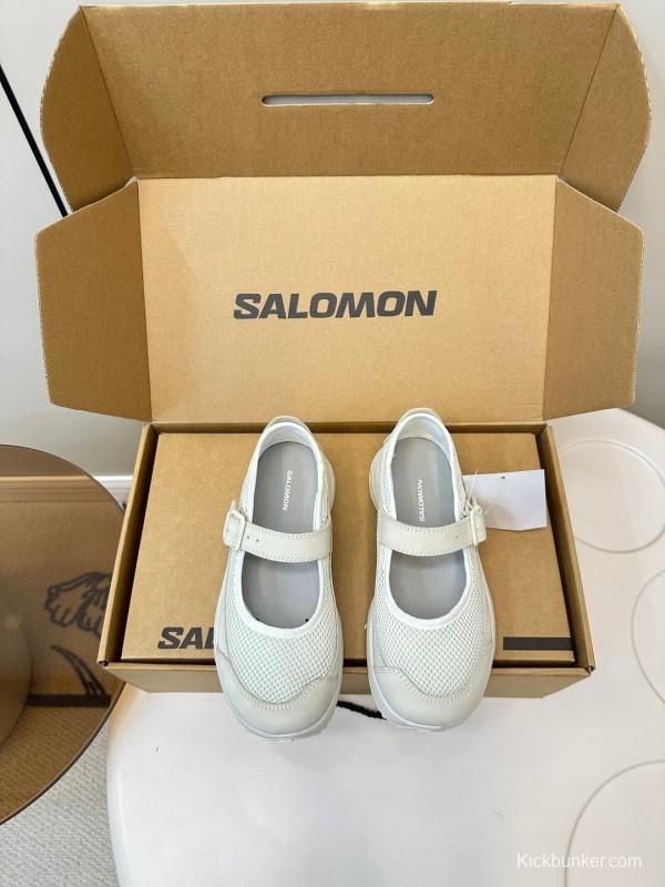 Salomon Mary Jane Platform Sneakers with Thick Sole - LY00280