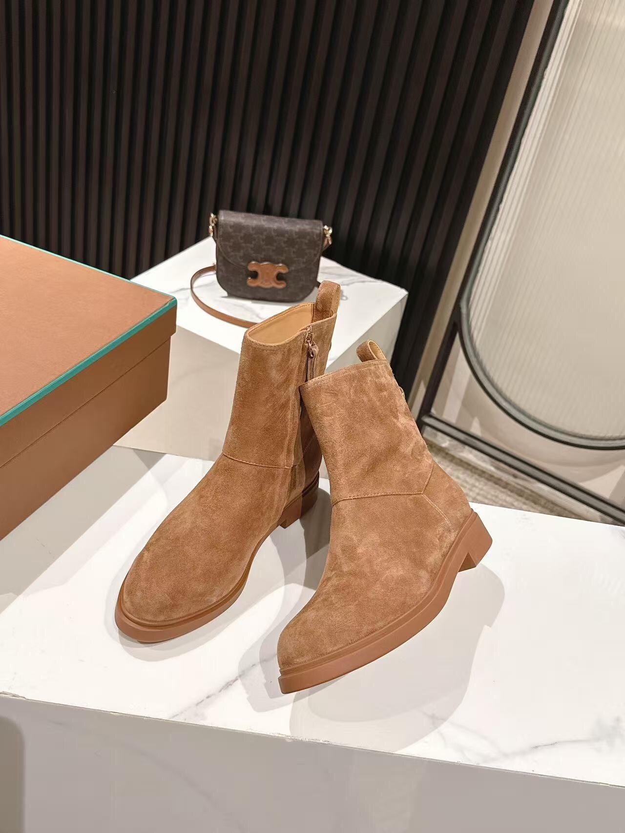 Loro Piana Fall/Winter 2025 Classic Old Money Style Ankle Boots - LY00370/LY00410