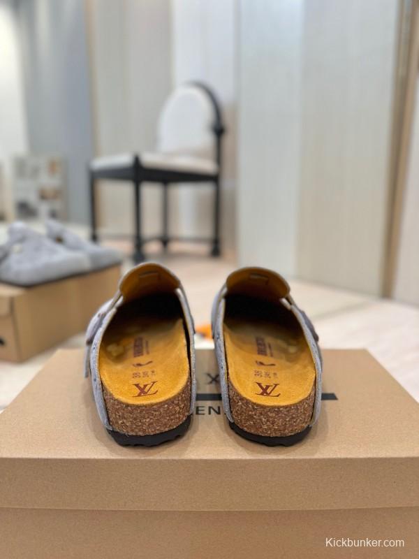 Louis Vuitton Louis Vuitton × BIRKENSTOCK Boston Soft Sole Mule Slippers - KFY00300