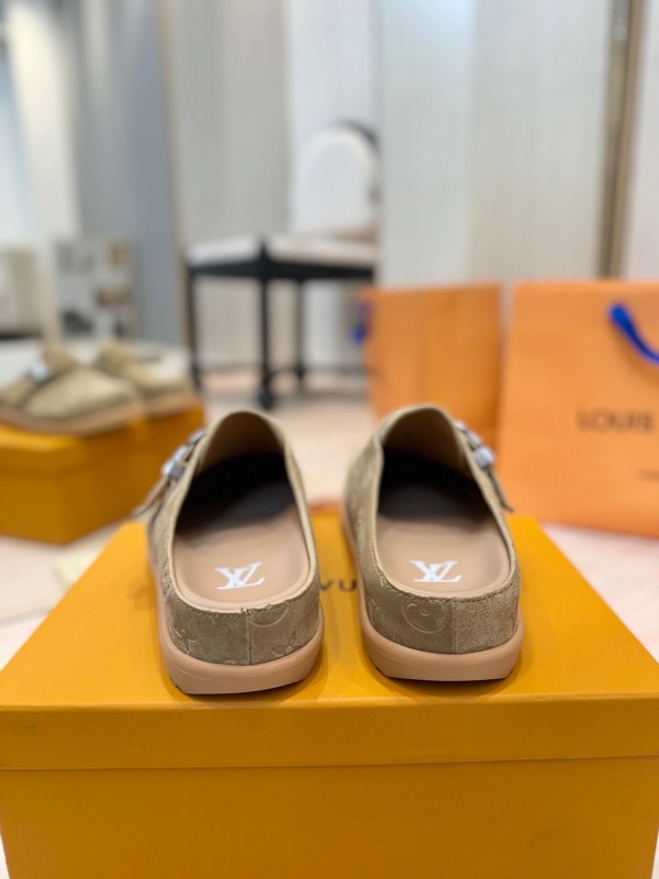 Louis Vuitton LV Monogram Sandals Spring Summer 2025 Collection Couple Sliders - KFY00291
