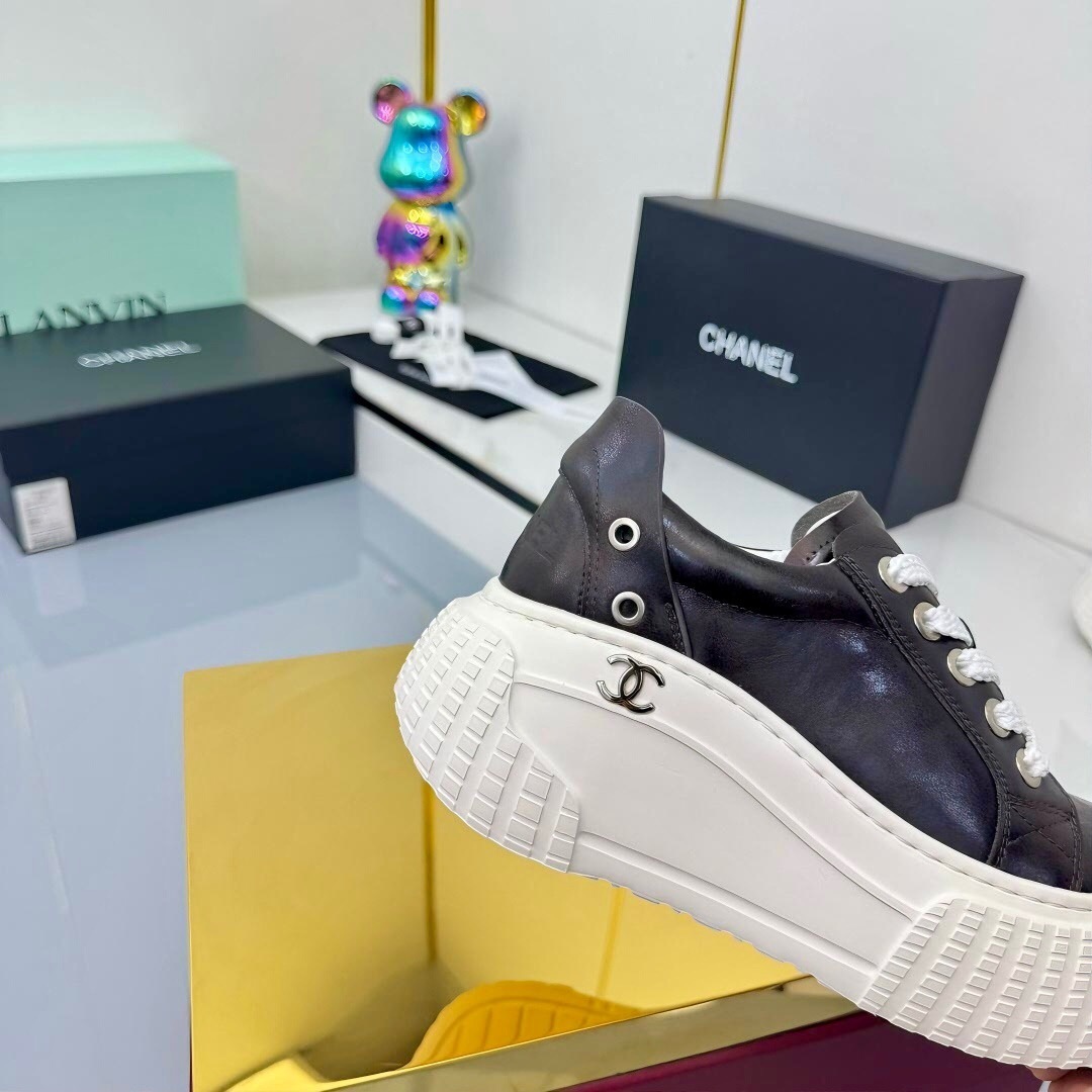 Chanel 2025 SS Panda Loafers Fashion Sneakers - LY00330