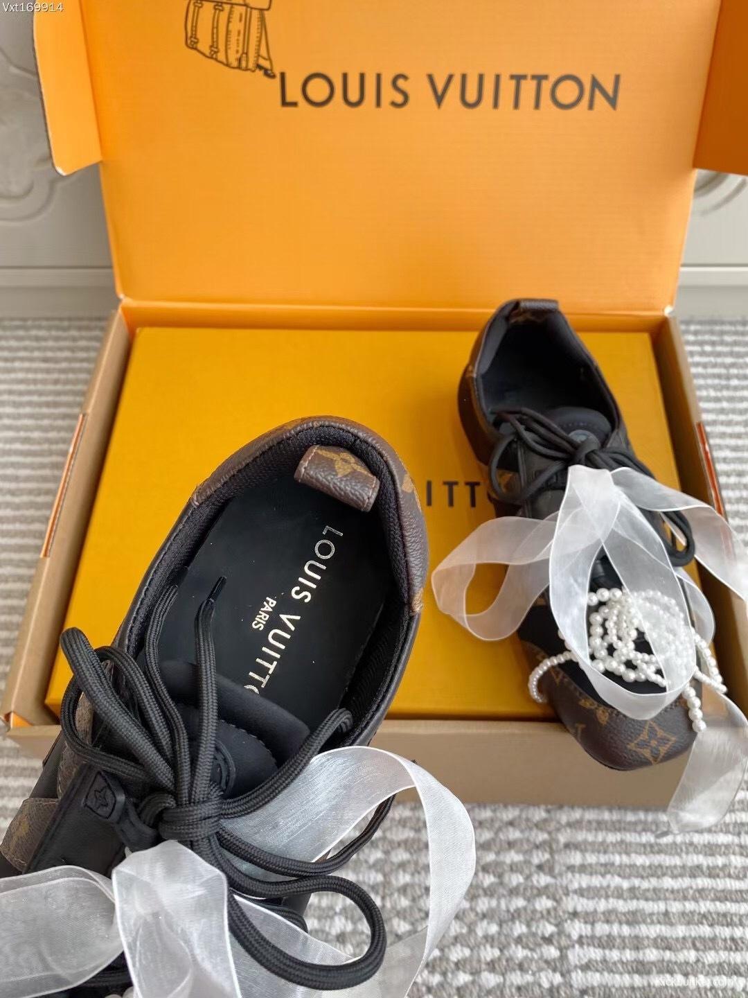 Louis Vuitton SNEAKERINA Ballet Sneakers Couple Edition with Chip - AS00350