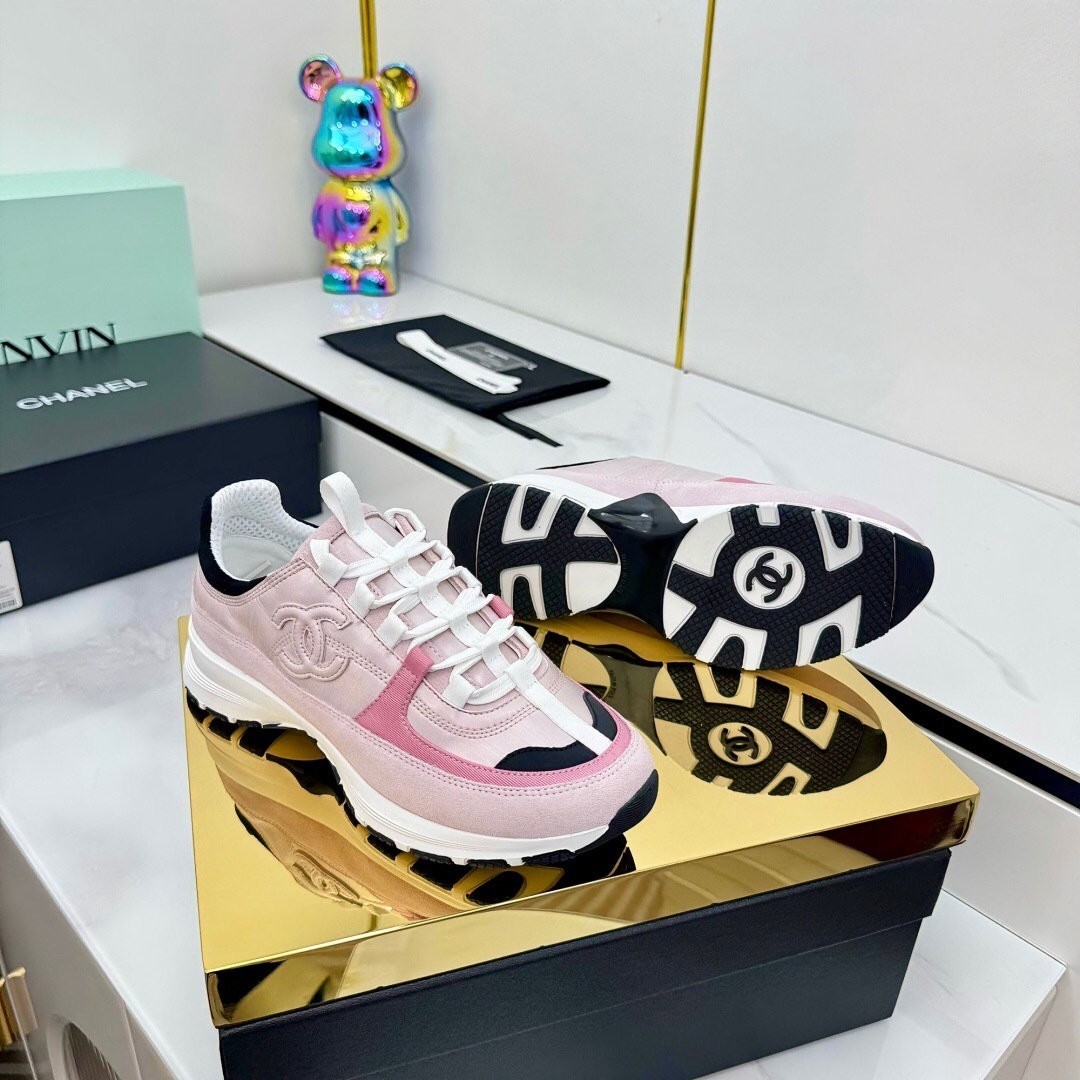 Chanel 2025 SS Chunky Sole Casual Sneakers - AS00310