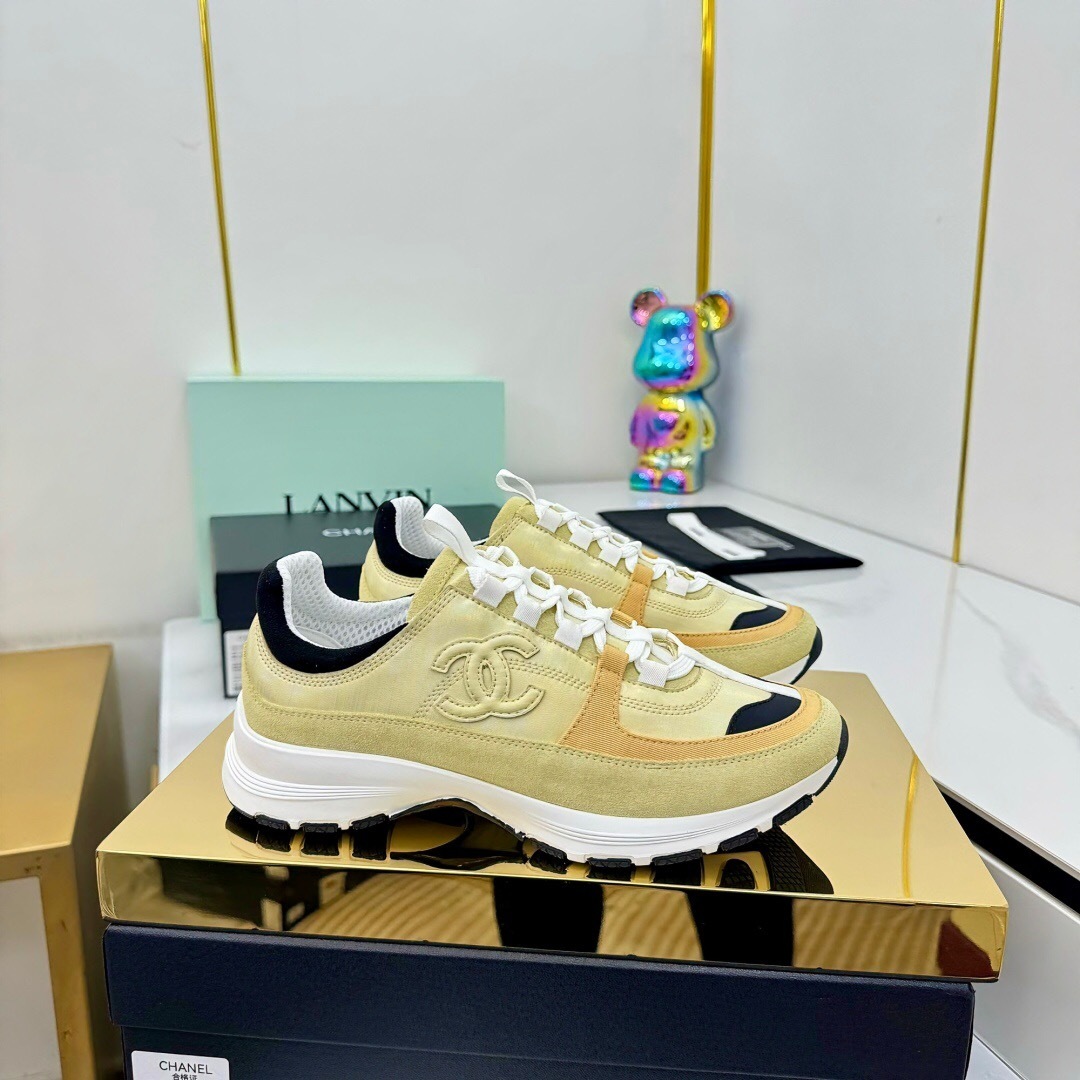 Chanel 2025 SS Chunky Sole Casual Sneakers - LY00310