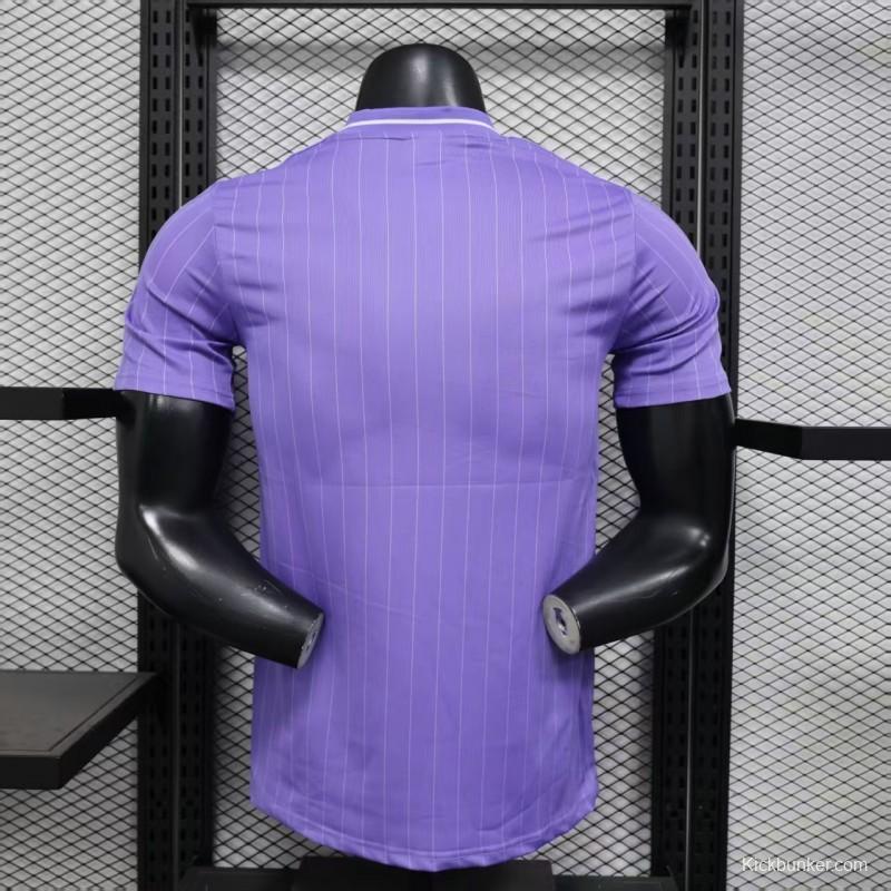 Player Version 25/26 Real Madrid Purple Adidas Original Jersey