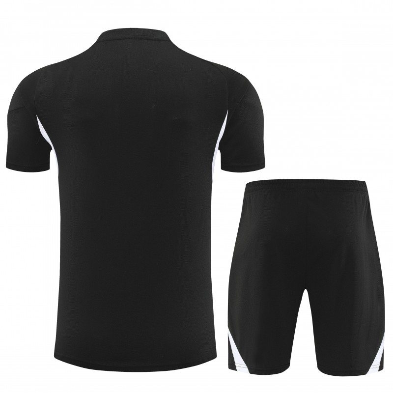 25/26 Liverpool Black Short Sleeve Jersey+Shorts