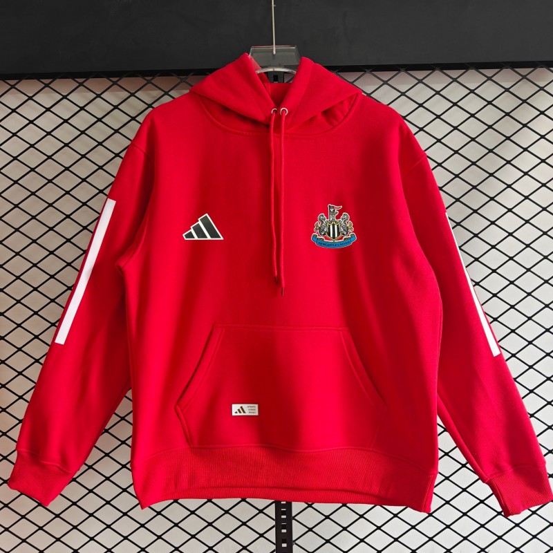 25/26 Newcastle United Embroidered Logo Hoodie 9 Colors