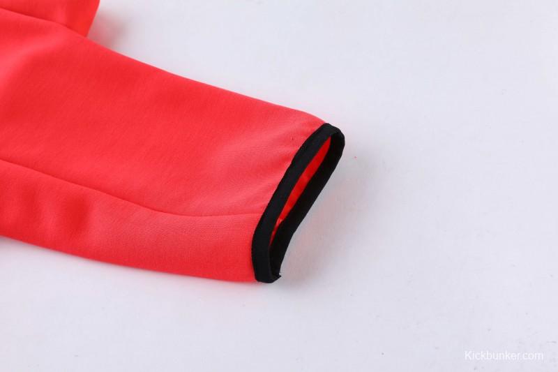 26/27 Liverpool Red Full Zipper Hooded Jacket Tracksuit + Long Pants