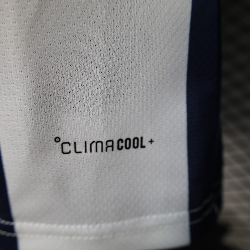 Player Version 2027 Scotland Away White/Navy Vertical Stripes Jersey