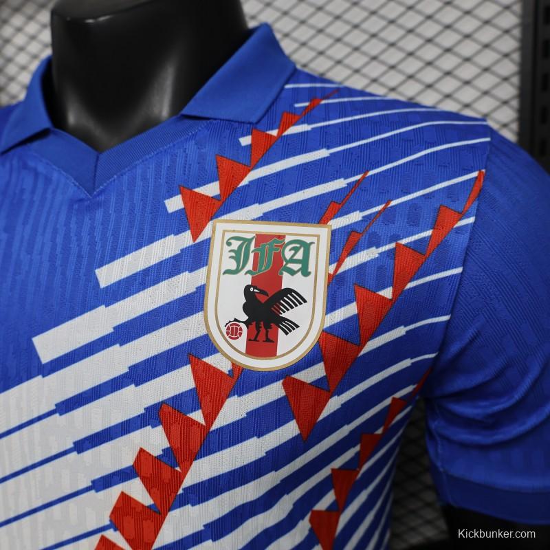 Player Version 2027 Japan Home Blue with Diagonal Graphic Jersey