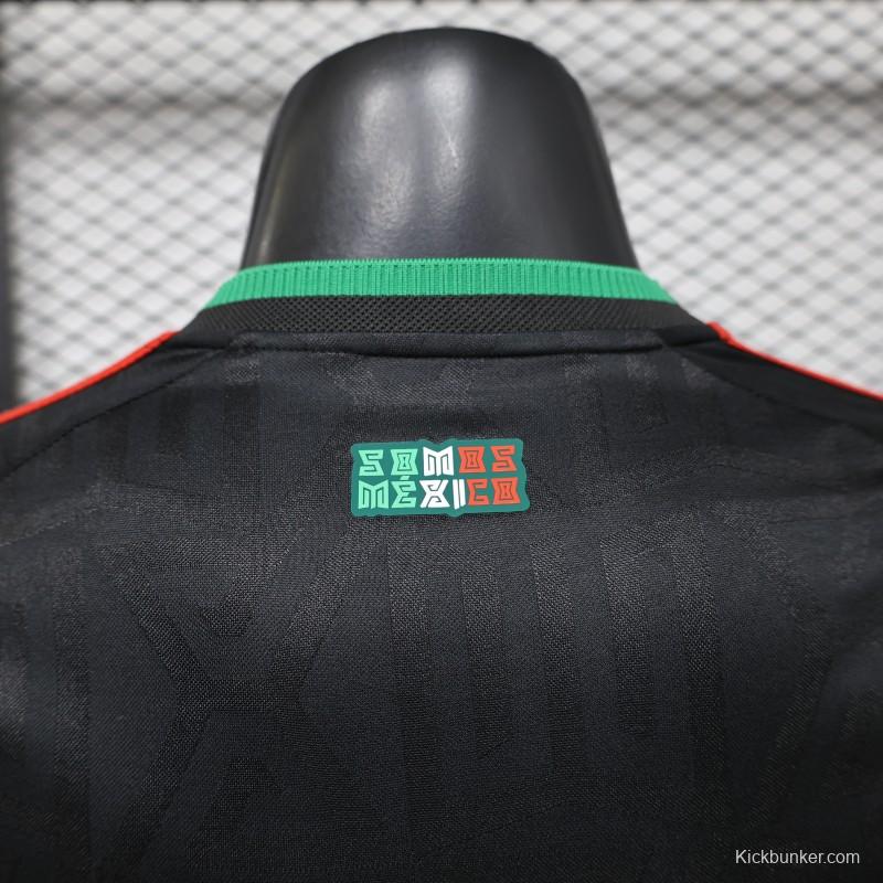 Player Version 2026 Mexico Black Dark Monogram Adidas Originals Special Edition Away Jersey