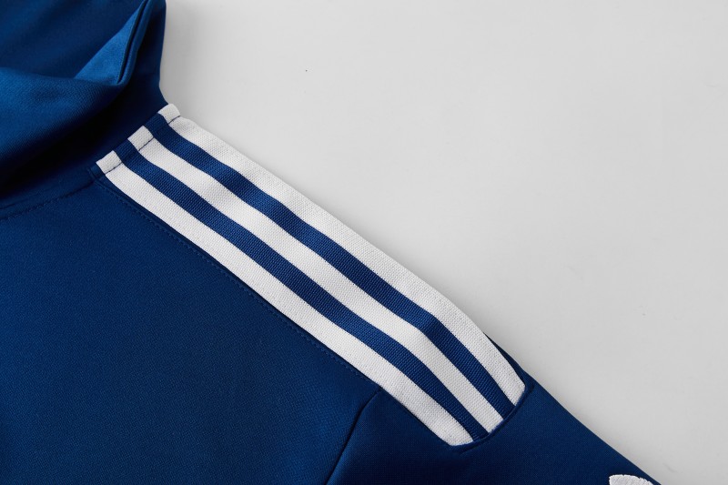 2026  Adidas Royal Blue Full Zipper Jacket + Long Pants
