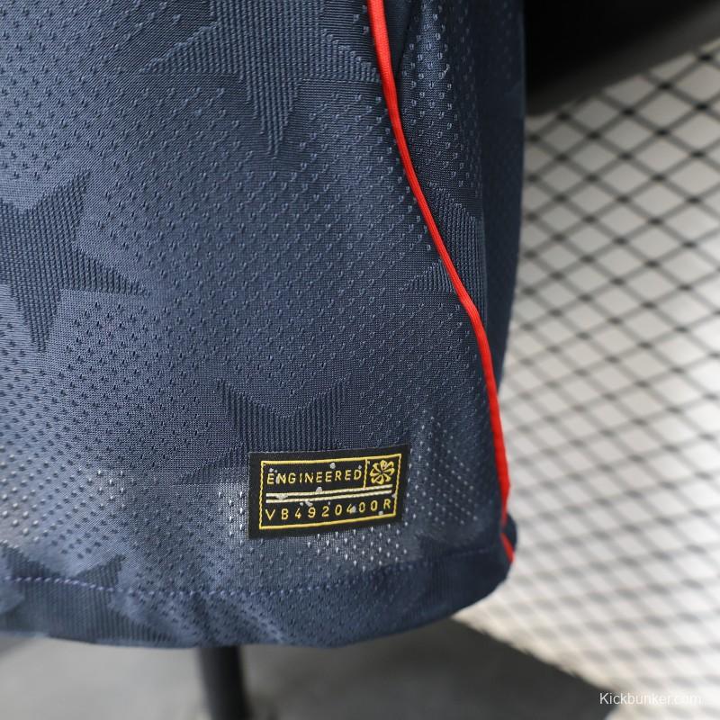 Player Version 2026 USA Navy Blue with All-Over Star Pattern Away Jersey