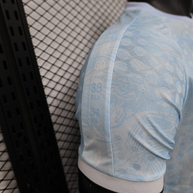 Player Version 2026 Uruguay Home  Light Blue Special Edition Jersey
