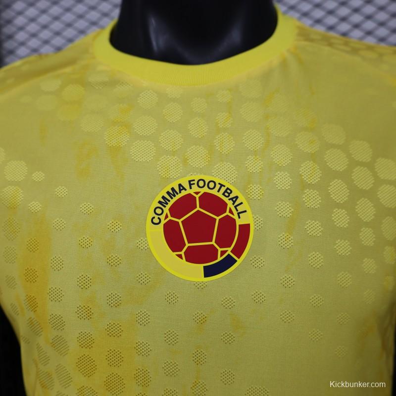 Player Version 26/27 Colombia  Yellow  Home Jersey