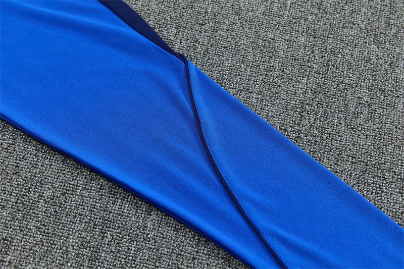 2026 Inter Milan Royal Blue Half  Zipper Jacket Tracksuit + Long Pants (Nike)