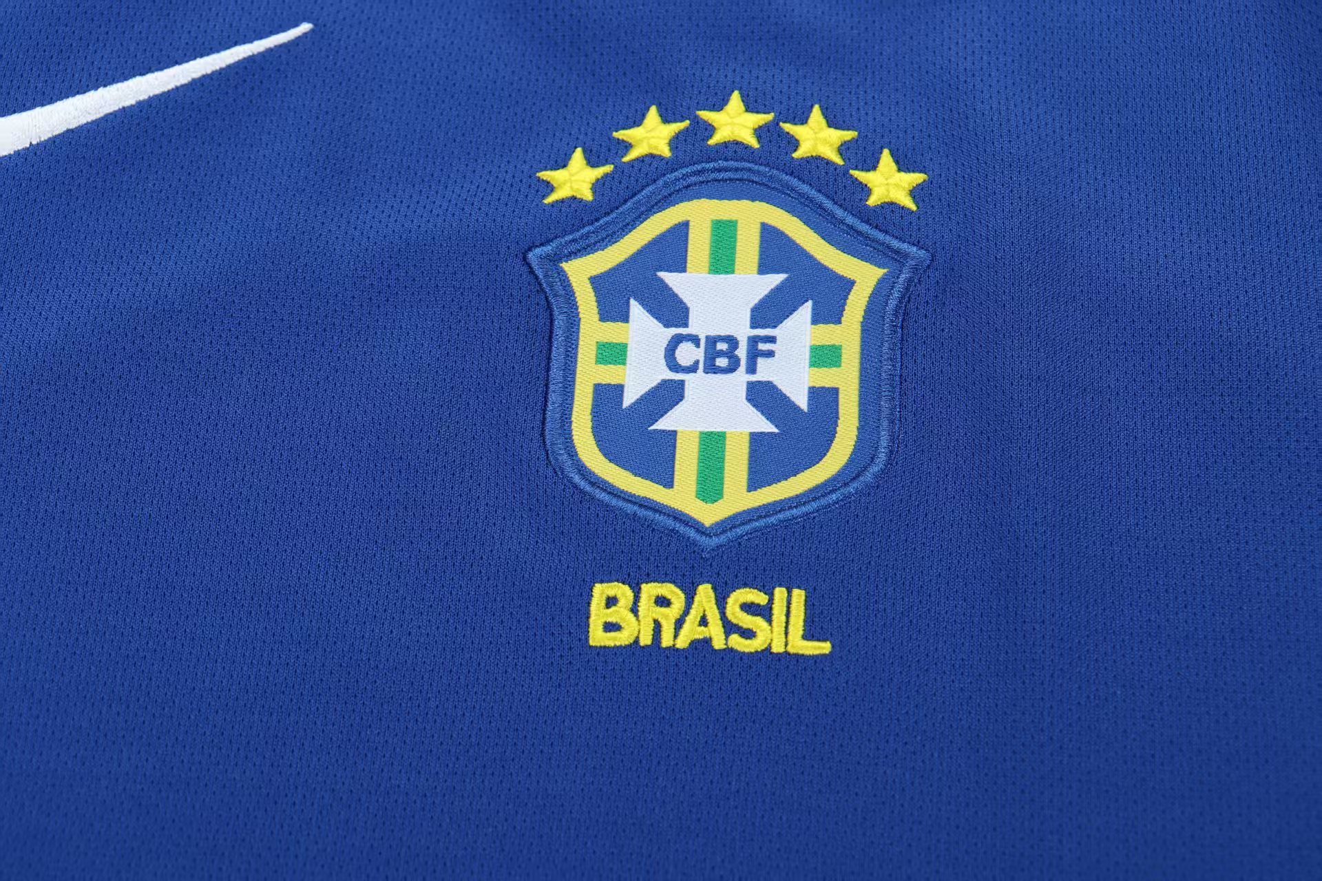 Retro 2004 Kids Brazil Away Jersey