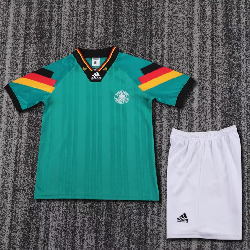Retro Kids 1992 Germany Away Jersey