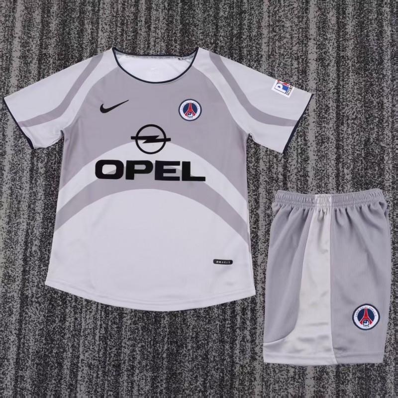 Retro Kids 01/02 PSG/Paris Saint-Germain Away Jersey