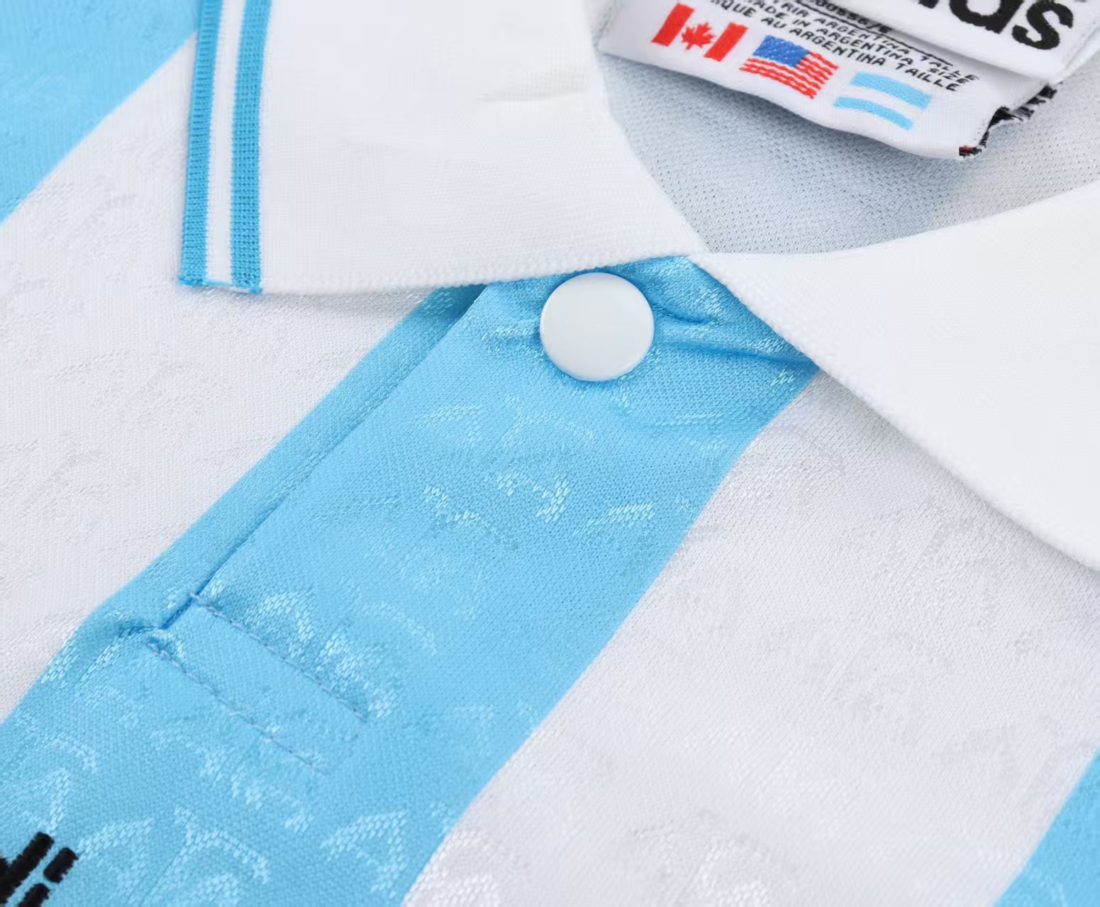 Retro Kids 1994 Argentina Home Jersey