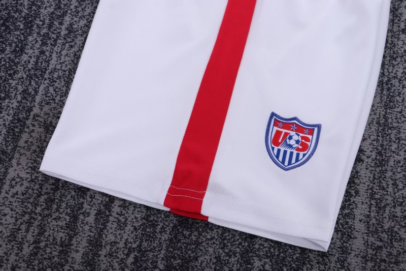 Retro 2014 Kids USA White Home Jersey