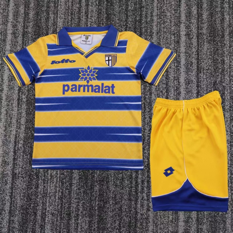 Retro Kids 98/99  Parma Home Jersey
