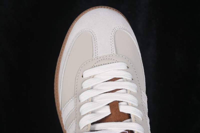 Adidas Samba OG Classic Lifestyle Sneakers with Suede Overlays - KJ7306