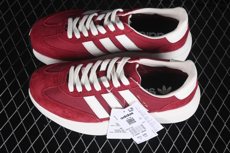 Adidas Originals SL 72 Retro Running Shoes with Classic Suede and Mesh Upper - KK3122