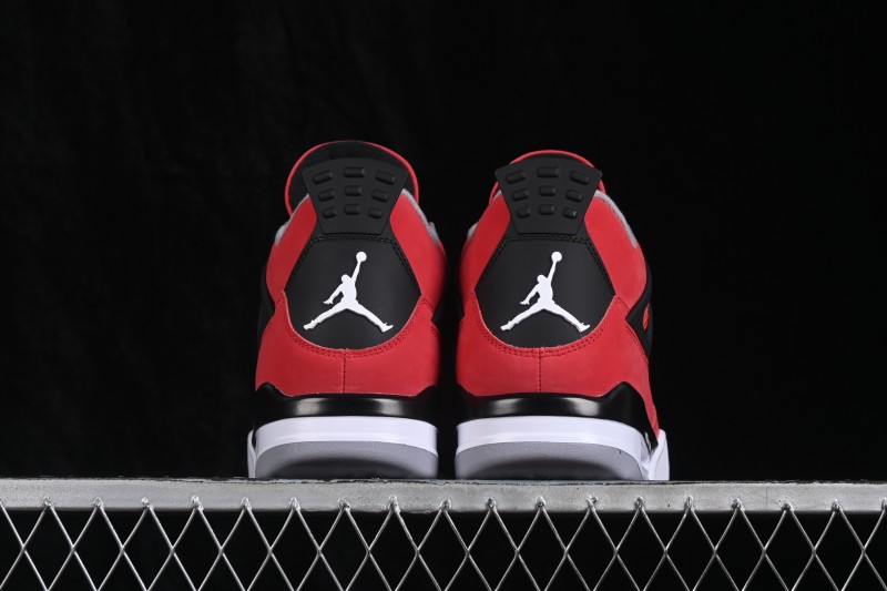 Air Jordan 4 Retro 'Toro' Running Shoes with Premium Leather Upper - FQ8138-600