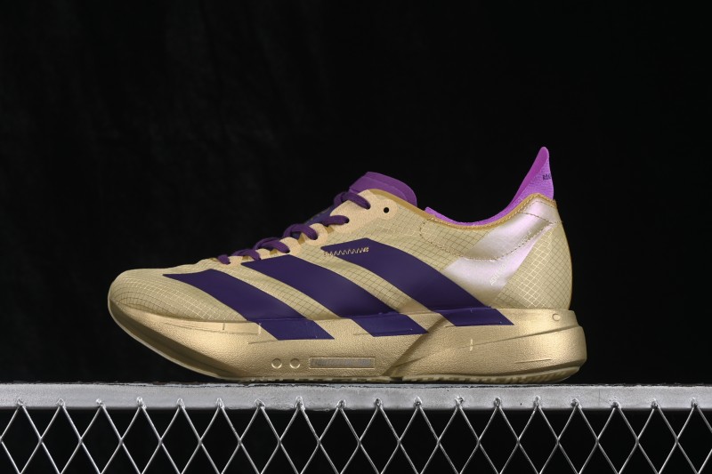 Adidas Adizero Adios 4 Lightweight Breathable Low-Top Running Shoes - JR7410