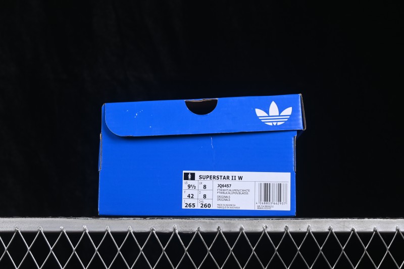 Adidas Originals Superstar II Classic Shell-Toe Casual Sneakers - JQ6457