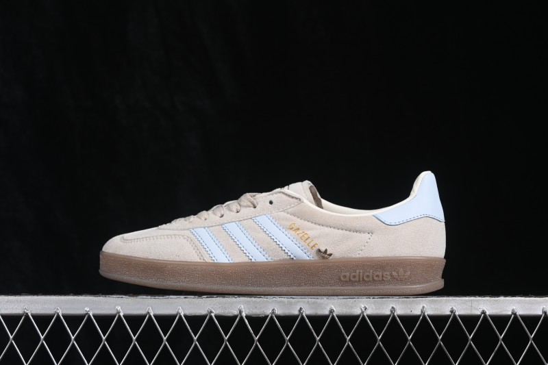 Adidas Originals Gazelle Indoor Retro Skateboarding Shoes with Suede Upper and Rubber Sole - JR2432