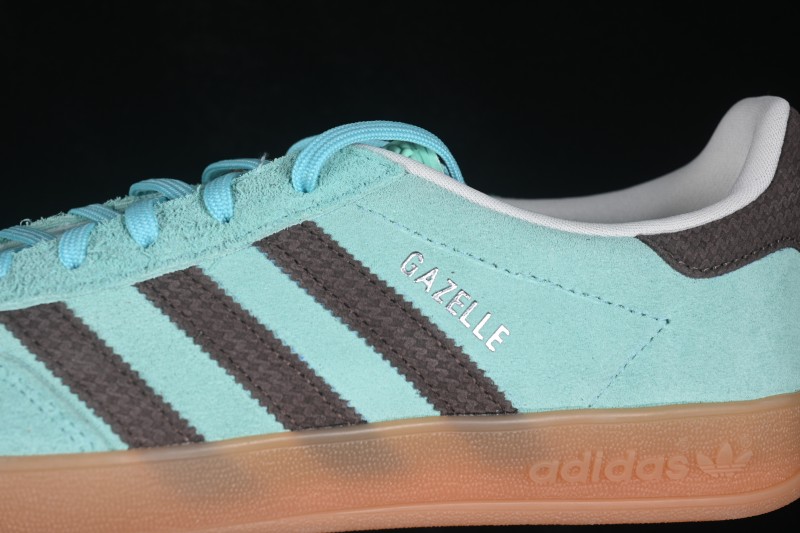 Adidas Originals Gazelle Indoor Retro Low-Top Casual Skateboarding Shoes with Non-Slip and Wear-Resistant Sole - KZ6952