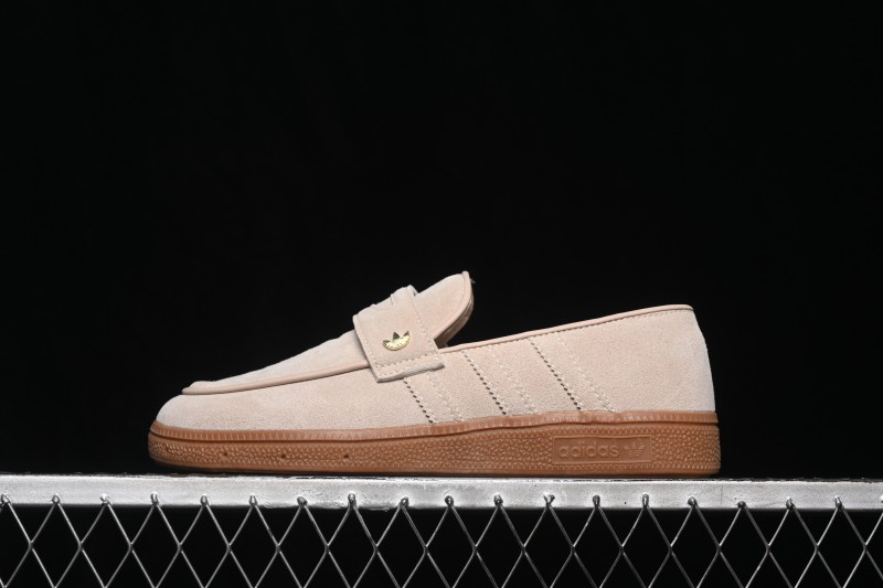 Adidas Handball Spezial Loafer Retro Casual Shoes with Suede Upper and Gum Sole - KJ0639
