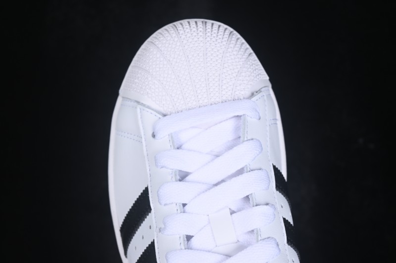 Adidas Superstar II Casual Skateboarding Shoes with Full-Grain Leather Shell Toe - IH8659