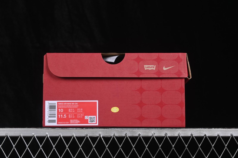 Nike Air Max 95 Retro Running Shoes with Air Cushioning - HM4743-001