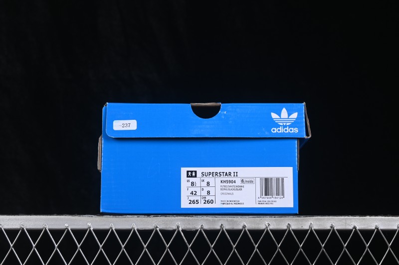 Adidas Originals Superstar II Classic Shell-Toe Casual Sneakers - KH5904