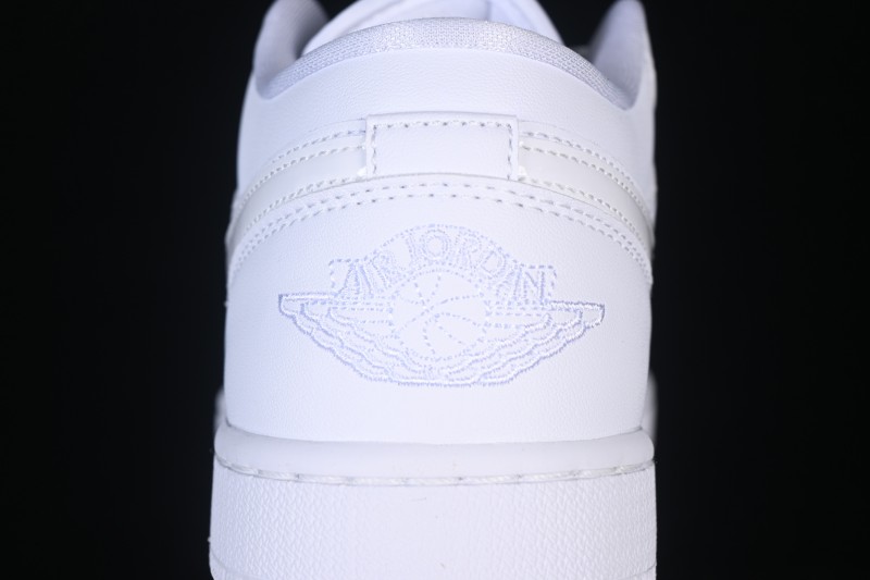 Nike Air Jordan 1 Low Classic White Casual Sneakers for Men - DV0990-111