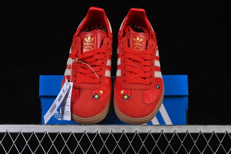 Adidas Samba OG Classic Skateboarding Shoes with Suede Upper - IH9056