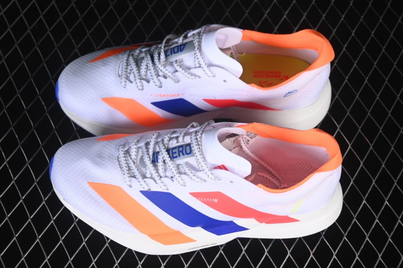 Adidas Adizero Adios 4 Low-Top Lightweight Running Shoes for Breathable Performance - KJ4438