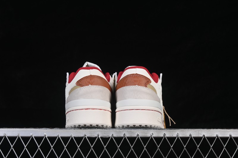 Adidas Forum 84 Low Classic Retro Basketball Shoes with Premium Leather Upper - KJ8751
